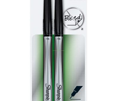 Sharpie Black Pen 2 pk Fashion