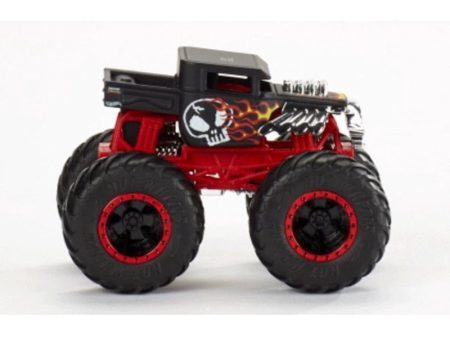 Hot Wheels Monster Trucks Cars Die Cast Black Red Fashion