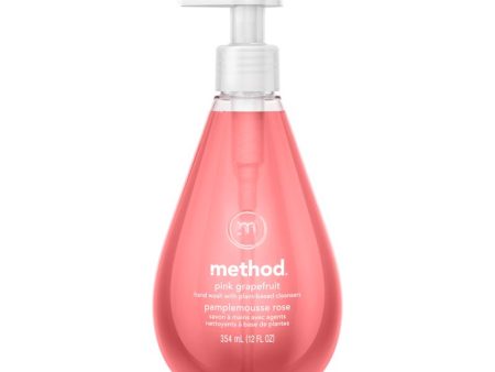 Method Pink Grapefruit Scent Gel Hand Wash 12 oz Online