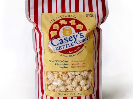 Casey s Kettle Corn Lighly Sweetened and Salted Popcorn 5 oz Bagged Sale