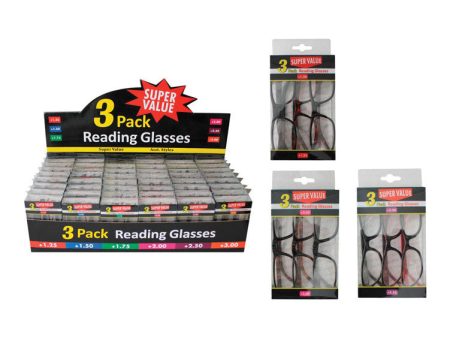 Diamond Visions Reading Glasses 3 pk Online now