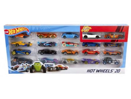 Hot Wheels Car Die Cast Assorted 20 pc For Discount