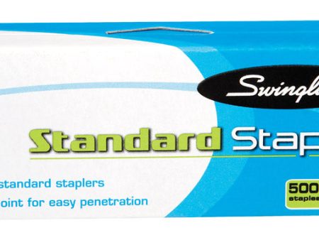 Swingline 1 4 in. L Flat Crown Standard Staples 5000 pk Hot on Sale