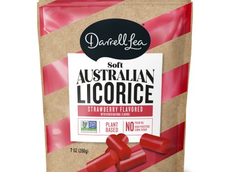 Darrell Lea Strawberry Licorice 7 oz Hot on Sale