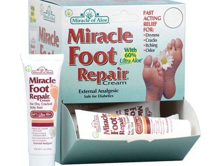 Miracle of Aloe Aloe Foot Gel 1 oz 12 pk Hot on Sale