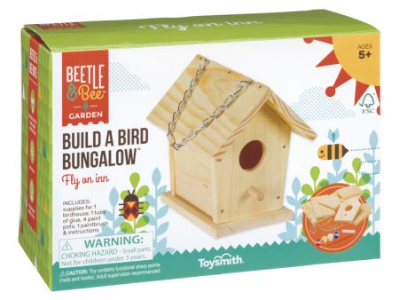 Toysmith Beetle & Bee Building Kit Hardwood Brown 7 pc Hot on Sale