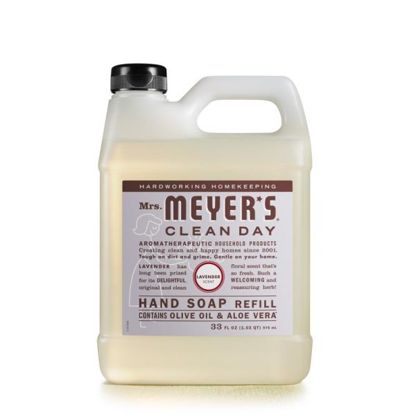 Mrs. Meyer s Clean Day Organic Lavender Scent Hand Soap Refill 33 oz on Sale