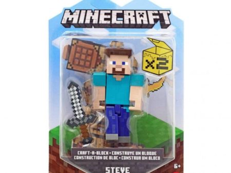 Minecraft Action Figure Multicolored 3 pc Cheap