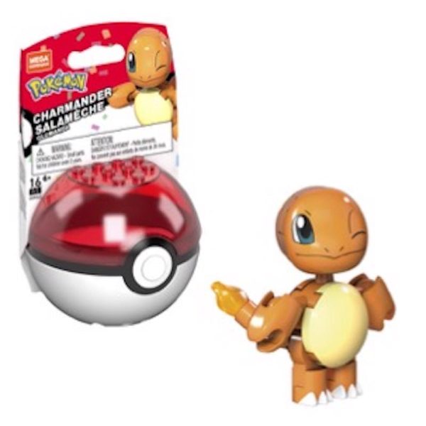 Mega Construx Pokemon Poke Ball Plastic Assorted 16 pc Sale