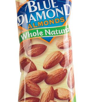 Blue Diamond Whole Natural Almonds 1.5 oz Bagged For Sale