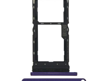 For Motorola Moto G8 Play Replacement Sim Card Tray (Purple) Cheap