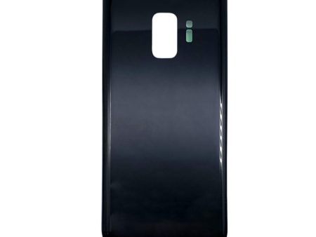 For Samsung Galaxy S9 Plus Replacement Rear Battery Cover with Adhesive (Black) Online Sale