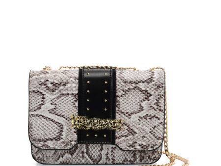 VK2118 BEIGE - Snakeskin Chain Bag For Women Sale