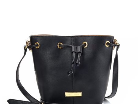 SY2201 BLACK - Bundle Pocket Bucket Bag For Women Online Sale