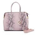 VK5607 PINK - Simple Solid Color Tote Bag With Symmetrical Sequins Pattern Design Online Hot Sale