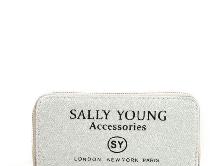 SY5062 SILVER - Long Wallet With Letter Printing Discount