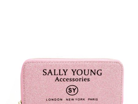 SY5062 PINK - Long Wallet With Letter Printing For Sale