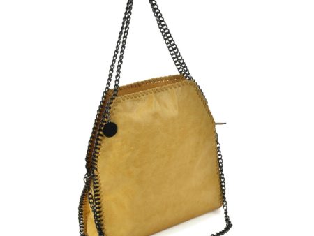 VK5326-2 YELLOW - Shoulder Bag With Chain Handel (Was £11.00) Hot on Sale