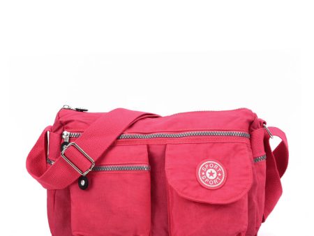 VK5414 Fushia - Sports Waist Cross Body Bag Supply