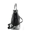 VK5605 BLACK - Simple Tote Bag With Chain And Lock Decoration For Sale