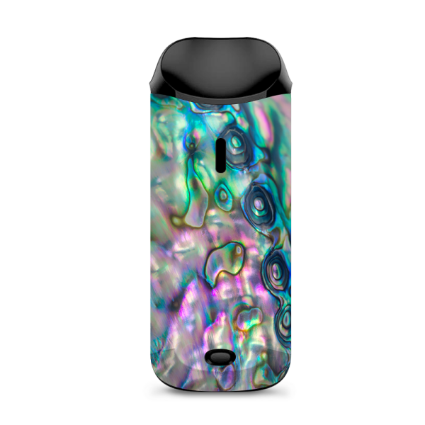 Abalone Shell Pink Green Blue Opal Vaporesso Nexus AIO Kit Skin Hot on Sale