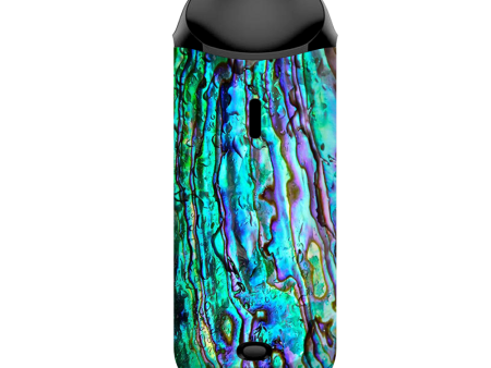 Abalone Ripples Green Blue Purple Shells Vaporesso Nexus AIO Kit Skin Online now