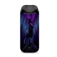 Wolf In Glowing Purple Background Vaporesso Nexus AIO Kit Skin Hot on Sale