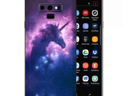 Unicorn Galaxy Cosmic Nebula Samsung Galaxy Note 9 Skin Online Sale