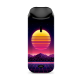 80S Techno Sunset Vaporesso Nexus AIO Kit Skin For Cheap