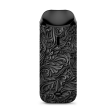 Black Flowers Floral Pattern Vaporesso Nexus AIO Kit Skin Fashion