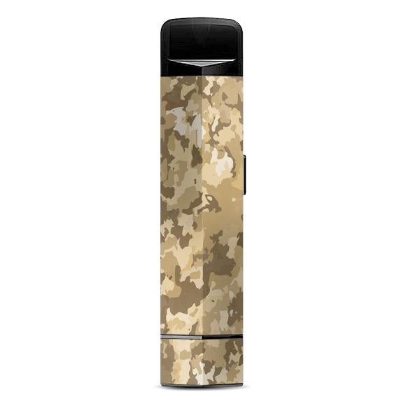 Brown Desert Camo Camouflage Suorin Edge Pod System Skin on Sale