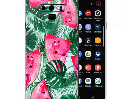 Watermelon Pattern Palm Samsung Galaxy Note 9 Skin Supply