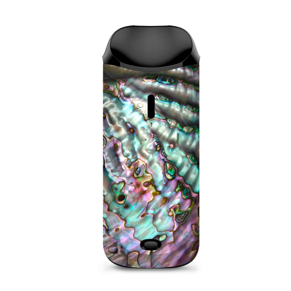 Abalone Pink Green Purple Sea Shell Vaporesso Nexus AIO Kit Skin For Sale