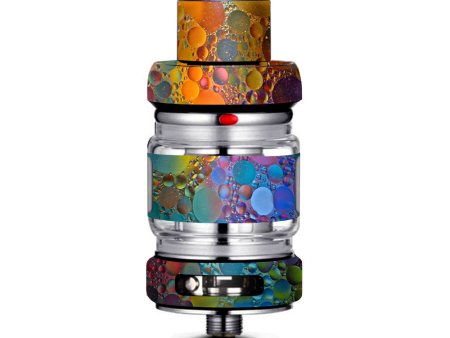 Color Bubbles Splash Drip Freemax Mesh Pro Tank Skin For Sale