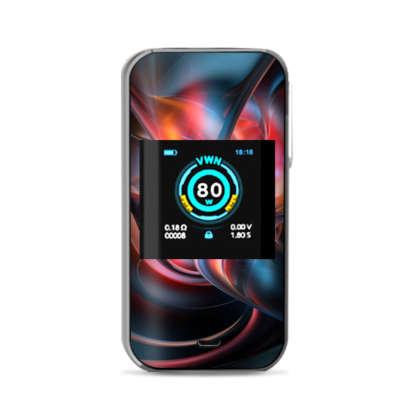 Abstract Blown Glass Colors Vaporesso Luxe Nano Kit Skin For Discount