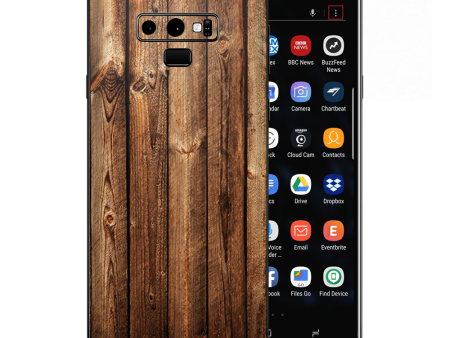 Wood Panels Cherry Oak Samsung Galaxy Note 9 Skin For Discount