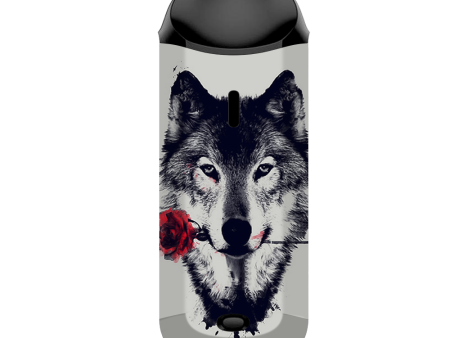 Wolf With Rose In Mouth Vaporesso Nexus AIO Kit Skin Online Hot Sale