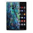 Abalone Shell Green Swirl Blue Gold Samsung Galaxy Note 9 Skin For Discount