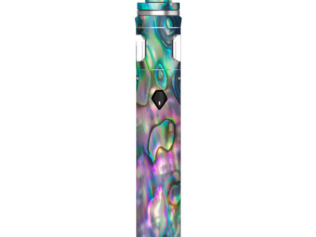 Abalone Shell Pink Green Blue Opal Smok Nord AIO 19 Skin For Sale