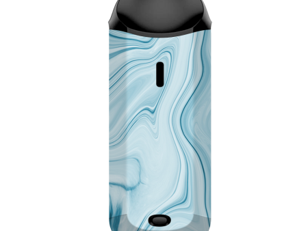 Baby Blue Ice Swirl Marble Vaporesso Nexus AIO Kit Skin Hot on Sale