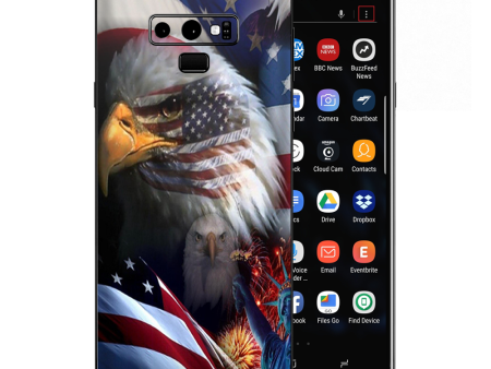 Usa Bald Eagle In Flag Samsung Galaxy Note 9 Skin Online Hot Sale