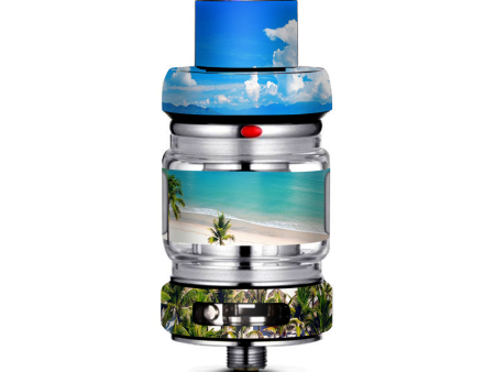 Tropical Paradise Palm Trees Freemax Mesh Pro Tank Skin For Discount