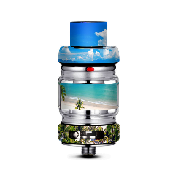 Tropical Paradise Palm Trees Freemax Mesh Pro Tank Skin For Discount