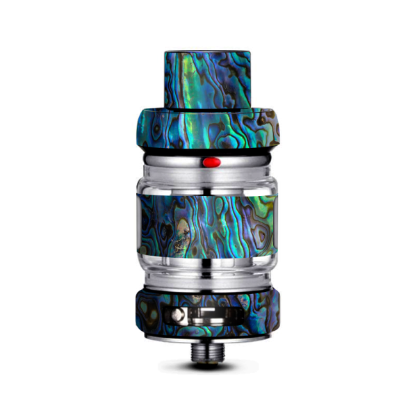 Abalone Shell Green Swirl Blue Gold Freemax Mesh Pro Tank Skin Sale