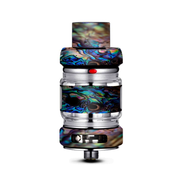 Abalone Blue Black Shell Design Freemax Mesh Pro Tank Skin Supply