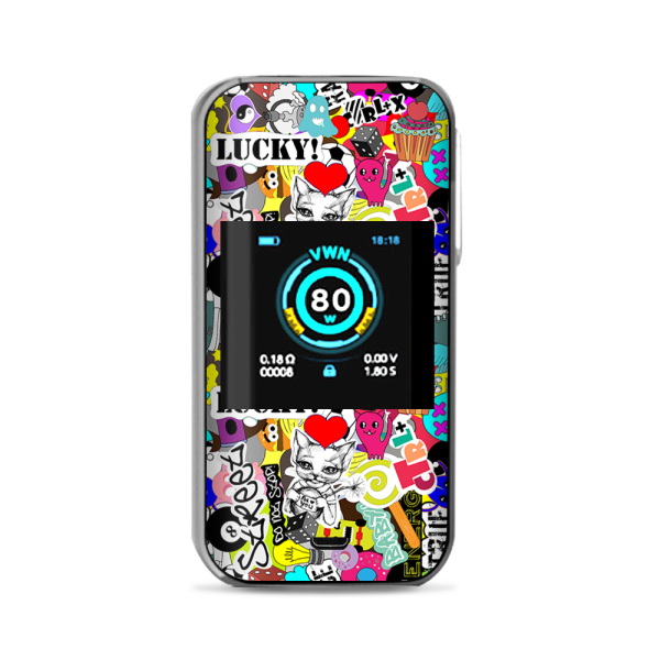 Art Lucky Stickerslap Vaporesso Luxe Nano Kit Skin Sale