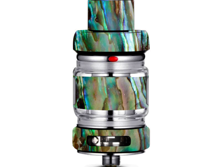 Abalone Sea Shell Gold Blues Beautiful Freemax Mesh Pro Tank Skin Supply