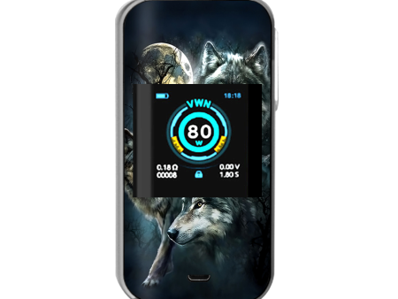 3 Wolves Moonlight Vaporesso Luxe Nano Kit Skin Fashion