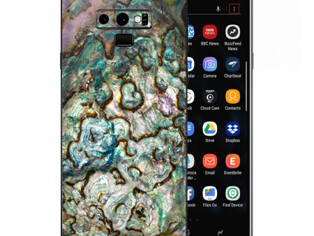 Abalone Shell Gold Underwater Samsung Galaxy Note 9 Skin Fashion