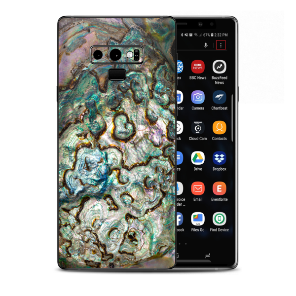 Abalone Shell Gold Underwater Samsung Galaxy Note 9 Skin Fashion